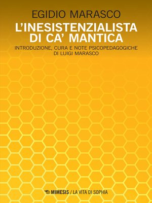 cover image of L'inesistenzialista di ca' Mantica